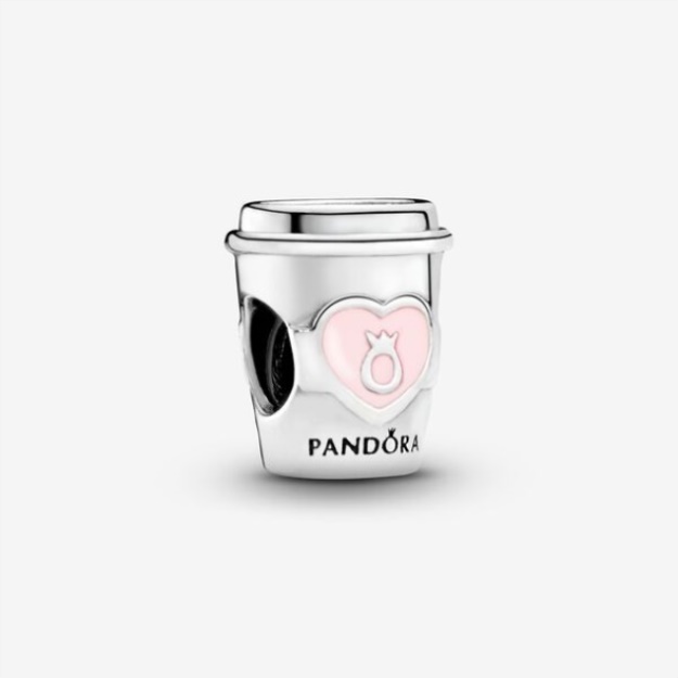 Take A Break Coffee Cup Charm Pandora