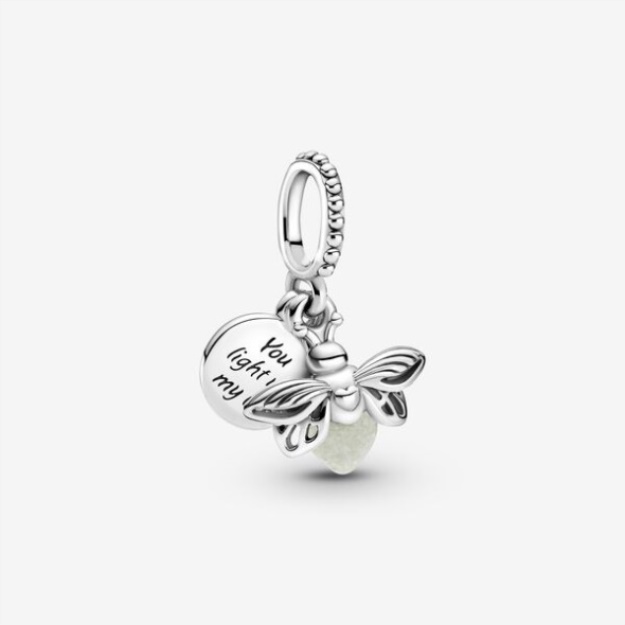 Glow-In-The-Dark Firefly Dangle Charm Pandora