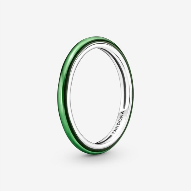 Pandora Me Laser Green Ring