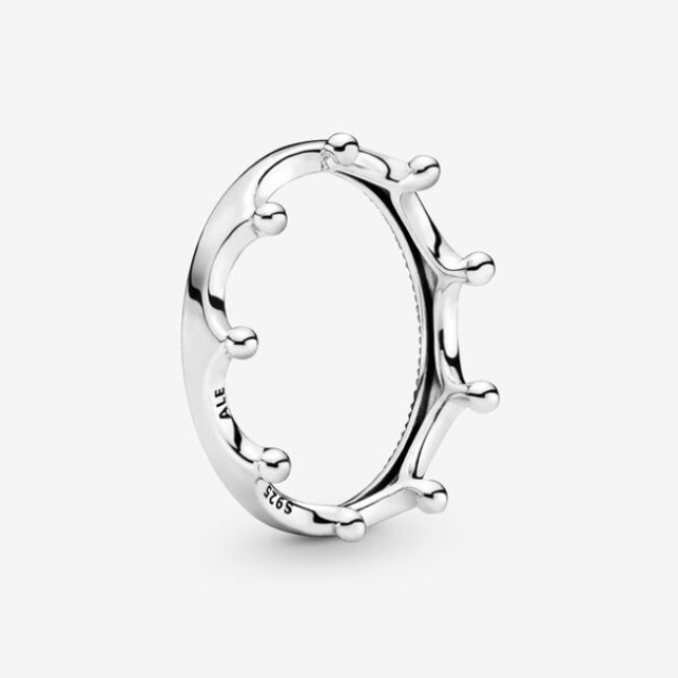 Polished Crown Ring-Final Sale Pandora