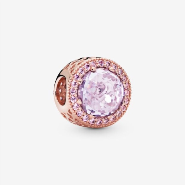 Sparkling Lavender Charm Pandora