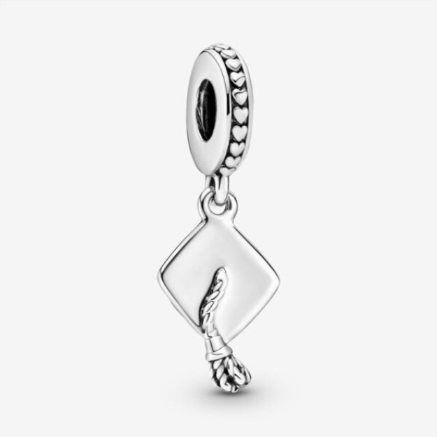 Graduation Cap Dangle Charm Pandora