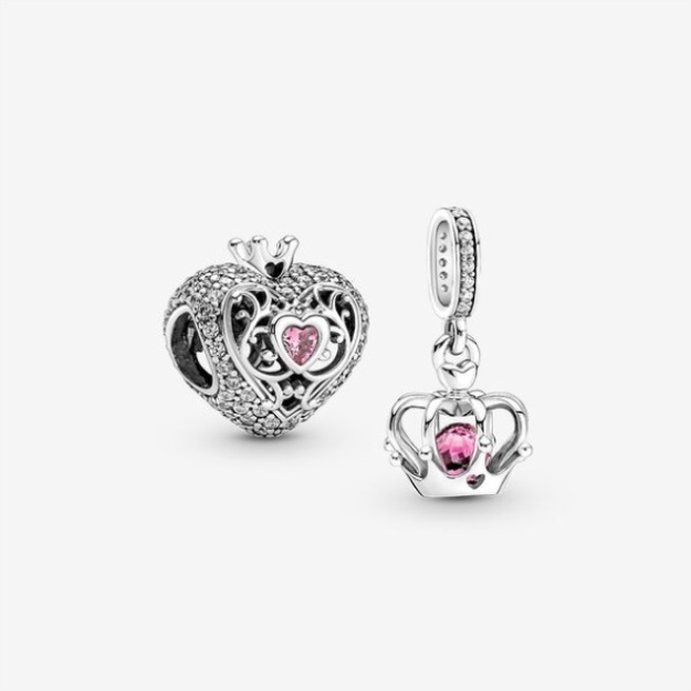 Regal Crown Charm Duo Pandora