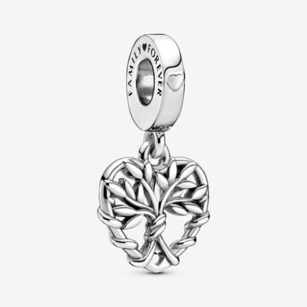 Heart Family Tree Dangle Charm Pandora
