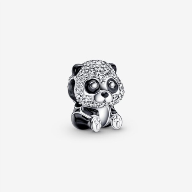 Sparkling Cute Panda Charm Pandora