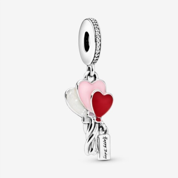 Happy Bday Balloon Dangle Charm Pandora
