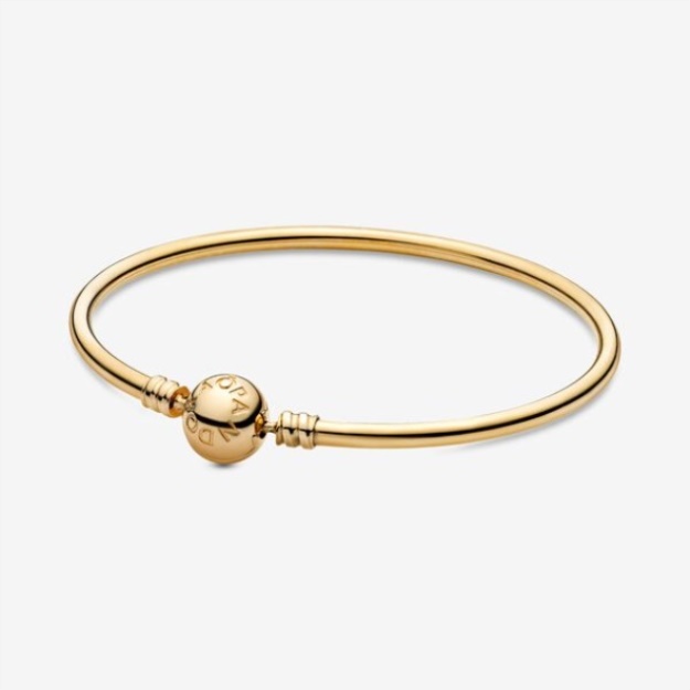 Pandora Moments Bangle Gold