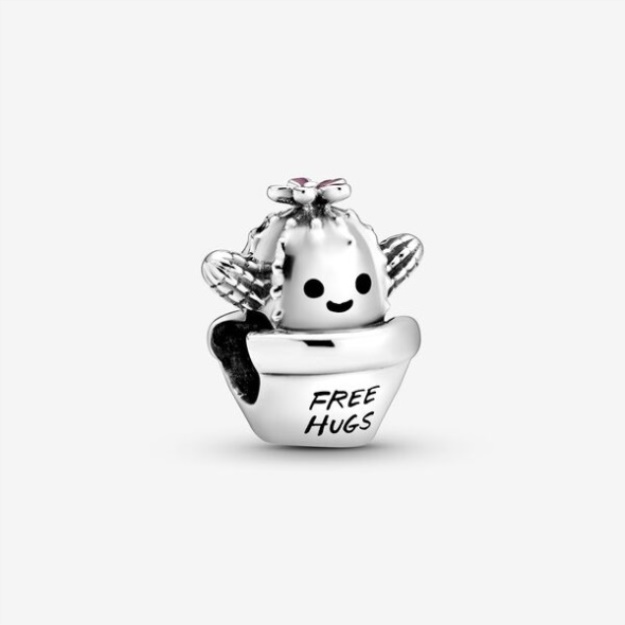 Free Hugs Cactus Charm Pandora