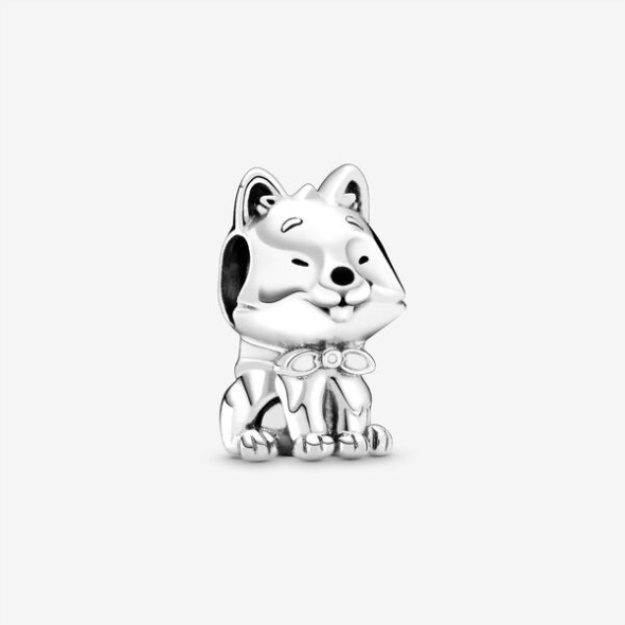 Japanese Akita Inu Dog Charm Pandora