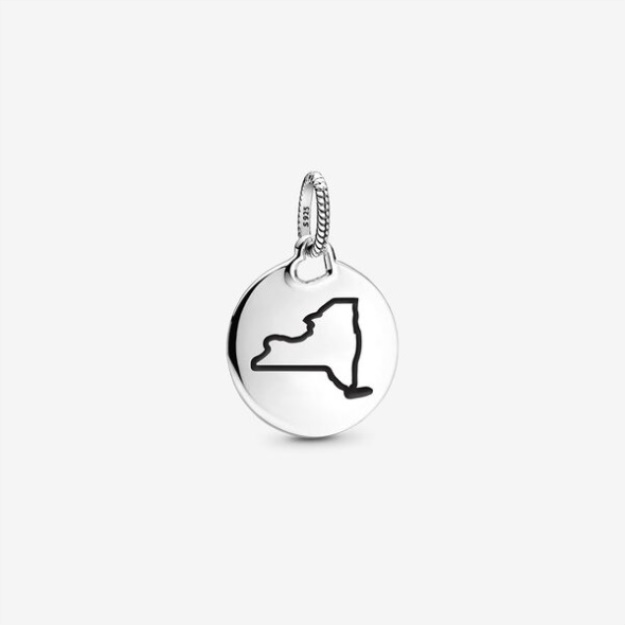 New York Round Pendant Pandora