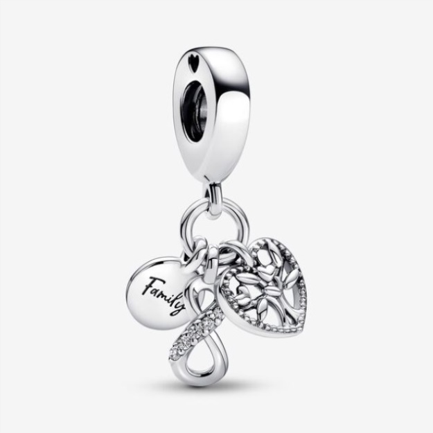 Family Infinity Triple Dangle Charm Pandora