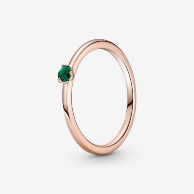 Green Solitaire Ring Pandora