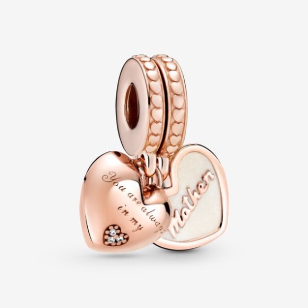 You're Always In My Heart Split Dangle Charm Pandora
