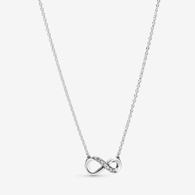 Sparkling Infinity Collier Necklace Pandora