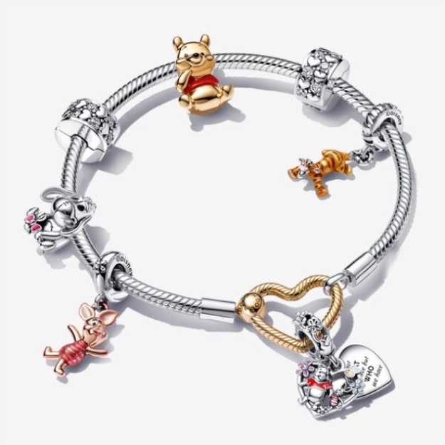 Winnie The Pooh Charm Bracelet Set Pandora