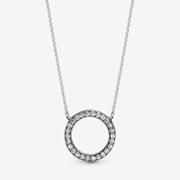 Circle Of Sparkle Necklace Pandora