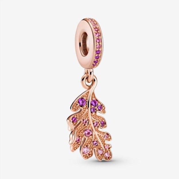 Oak Leaf Dangle Charm-Final Sale Pandora
