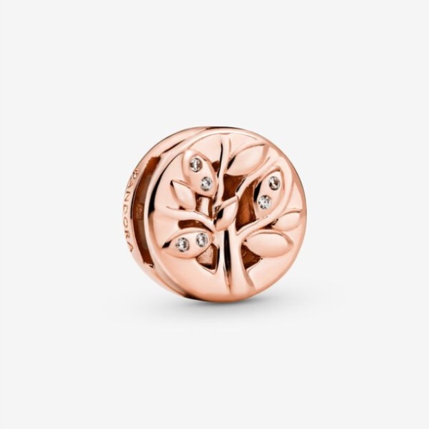Sparkling Family Tree Clip Charm Pandora