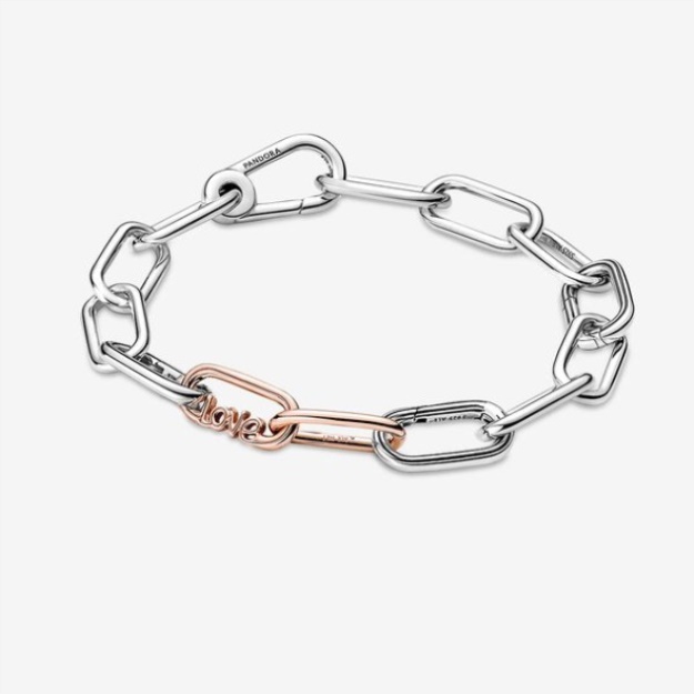 Pandora Me Love Word Link Bracelet Set