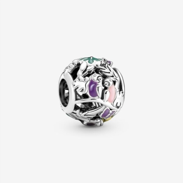 Jungle Creatures Leaves Charm Pandora