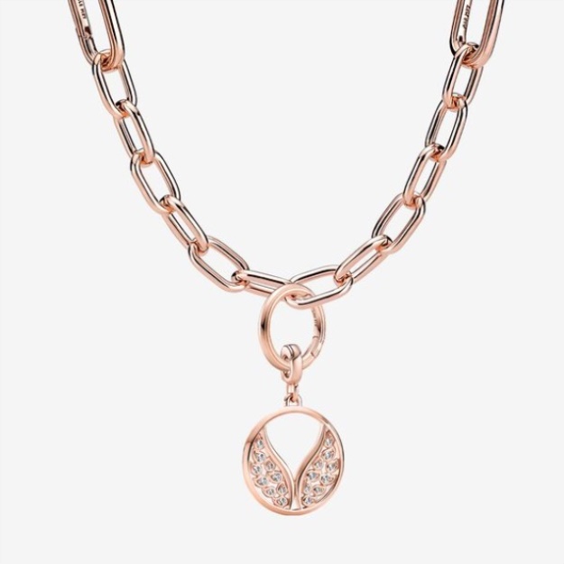 Pandora Me Burning Wings Necklace Set