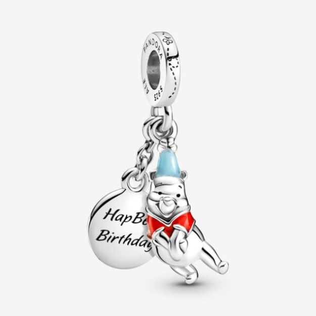 Disney Winnie The Pooh Birthday Dangle Charm Pandora