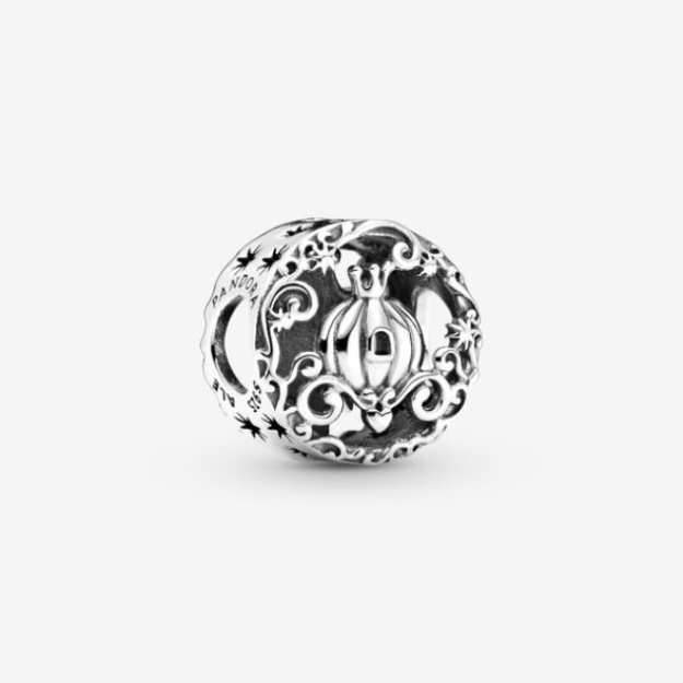 Disney Cinderella Midnight Pumpkin Charm Pandora