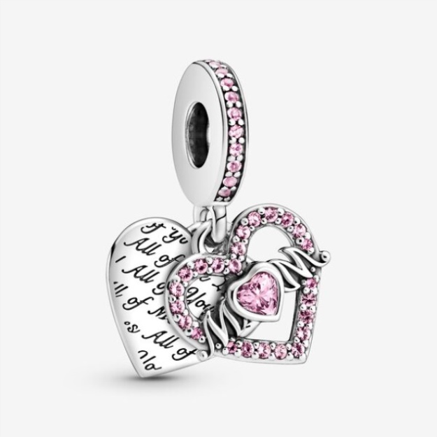 Heart Mom Dangle Charm Pandora