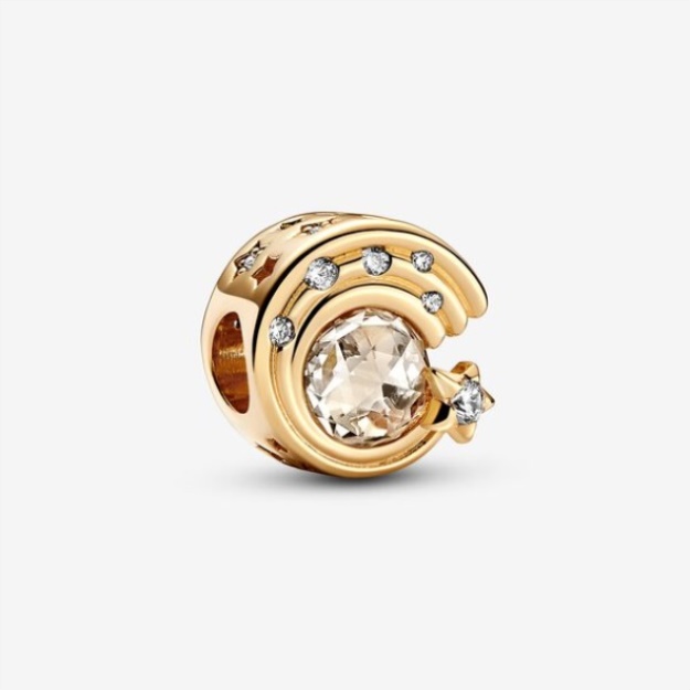 Sparkling Shooting Star Charm Pandora