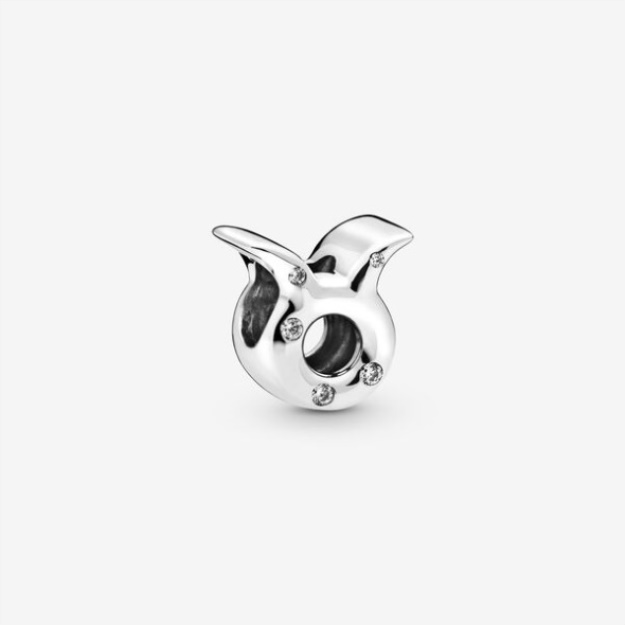 Sparkling Taurus Zodiac Charm Pandora