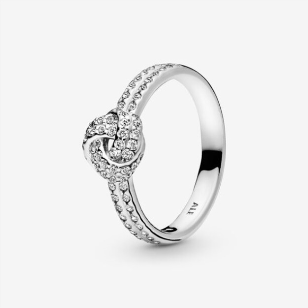 Shimmering Knot Ring-Final Sale Pandora