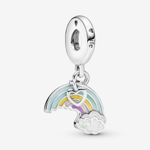 Rainbow And Cloud Dangle Charm Pandora