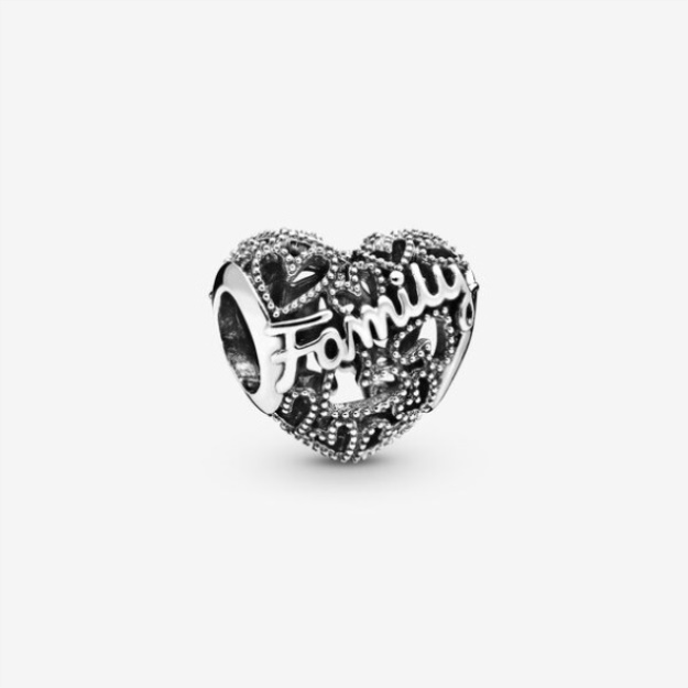 Family Heart Charm Pandora