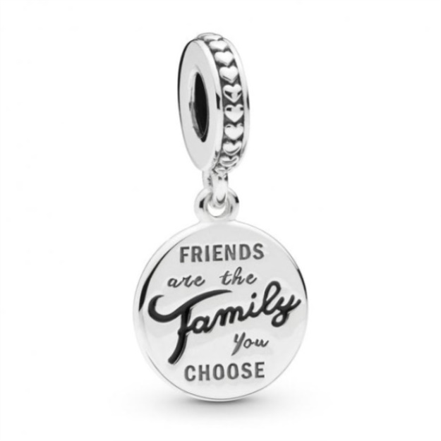 Friends Are Family Dangle Charms Pandora