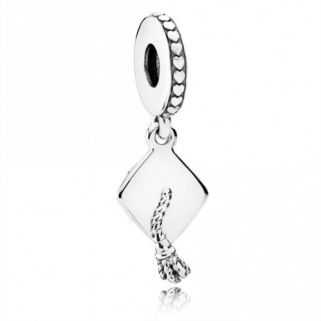 Graduation Cap Dangle Charms Pandora