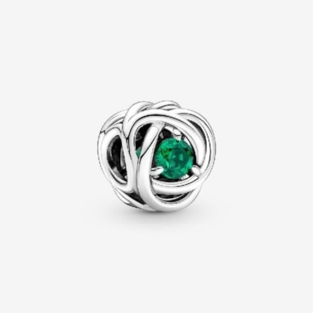 May Birthstone Eternity Circle Charms Pandora