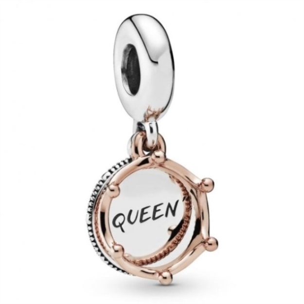 Queen & Regal Crown Dangle Charms Pandora